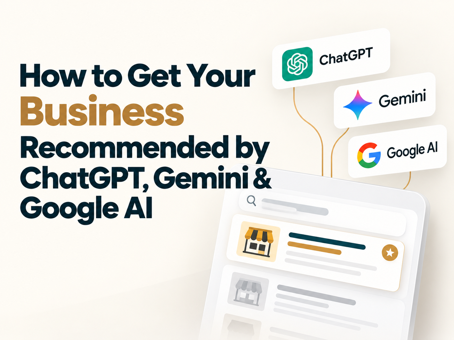 AI-powered business recommendations: how to get found in ChatGPT, Gemini and Google AI answers