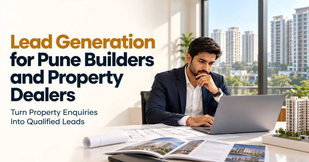 Real Estate Lead Generation for Pune Builders and Property Dealers – Phoenix Web Elevator